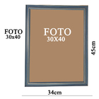 Porta Retrato Foto Quadro Moldura Fotografia Vidro 30x40cm Pa