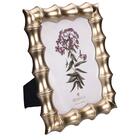 Porta Retrato L Hermitage Bamboo Em Resina Cor Ouro