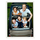 Porta Retrato Lila Branco 18x24cm