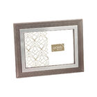 Porta-retrato Lúmini Cinza Granito 15x20cm Alumínio