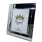 Porta Retrato Luxo Com Moldura Revestida Em Espelho