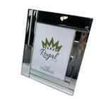 Porta Retrato Luxo Com Moldura Revestida Em Espelho