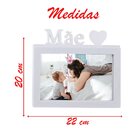 Porta Retrato Mãe 20x15cm Branco