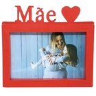 Porta Retrato Mãe 20x15cm Vermelho