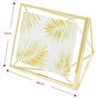 Porta Retrato Metal 13x18 Aramado Diamante Dourado