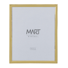 Porta Retrato Metalizado Dourado 20X25cm Mart