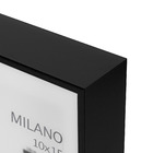 Porta Retrato Milano Preto 15x10cm Inspire