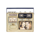 Porta Retrato Mini Rádio Cinza