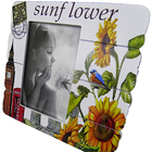 Porta Retrato Moldura Florida Para Foto Vintage Fotografia Re