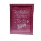 Porta Retrato Moment Com Brilho Diversas Cores Rosa 15x20