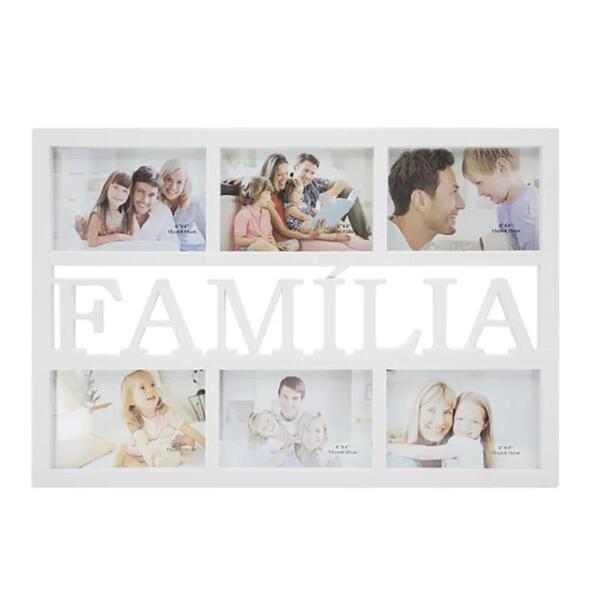 Porta Retrato Parede 6 Formatos 10 X 15 Família