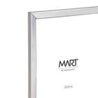 Porta Retrato Prata Em Metal 20x25 Cm 11261 Mart