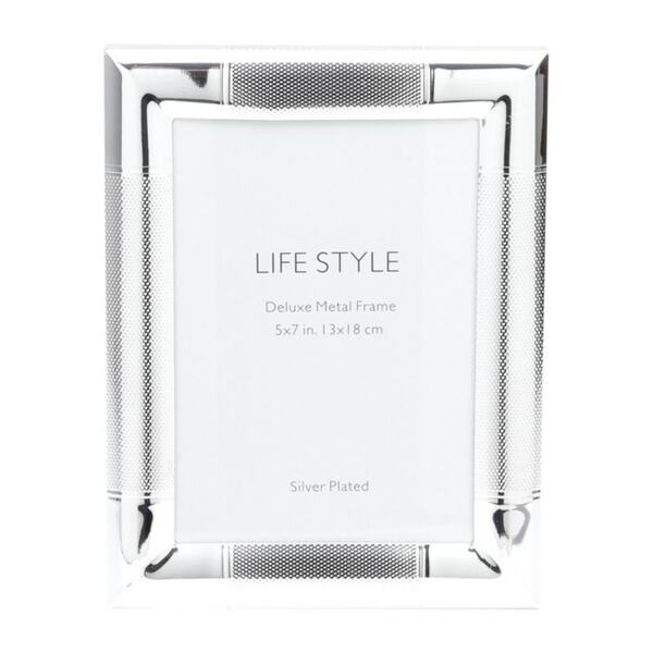 Porta Retrato Prata Para 1 Foto 15x20cm Paris Prestige