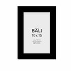 Porta Retrato Preto MDF 10x15cm Tropical