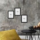 Porta Retrato Preto MDF 18x24cm Tropical