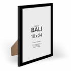 Porta Retrato Preto MDF 18x24cm Tropical