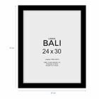 Porta Retrato Preto MDF 24x30cm Tropical