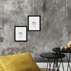 Porta Retrato Preto MDF 24x30cm Tropical