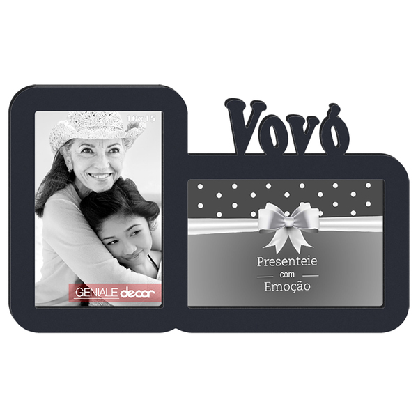Porta-retrato Quadro Para Presentear Decorar Família A Vovó P