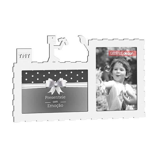 Porta-retrato Quadro Para Presentear Kids Blocos Minecraft De