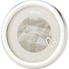 Porta Retrato Redondo Silver Plated 7,6cm - Lyor Classic - Pr