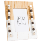 Porta Retrato Retrô Branco/bege