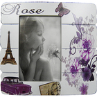 Porta Retrato Retro Vintage Foto Moldura 10x15 Fotografia Ros