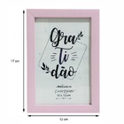 Porta Retrato Rosa Para Foto 10x15cm