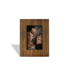 Porta Retrato Rustico Em Madeira