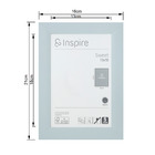 Porta Retrato Unifoto Sweet Aqua Azul 13x18cm Inspire