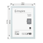 Porta Retrato Unifoto Sweet Aqua Azul 21x29,7cm Inspire