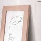 Porta Retrato Unifoto Sweet Bistro Rosa 10x15cm Inspire