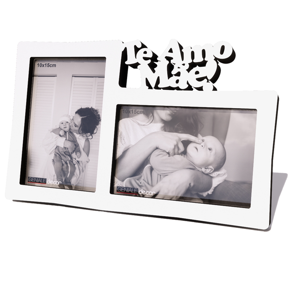 Porta-retrato Te Amo Mãe Presente Dia Das Mães Especial Amor