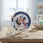 Porta Retrato Timão Decoração Casa De Praia Oceano Mar 4x4'