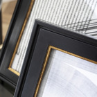 Porta Retrato Unifoto Vivalto Preto 13x18cm Inspire