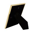 Porta-retrato Wolff Aço Inox Basic Dourado 13x18cm 29317