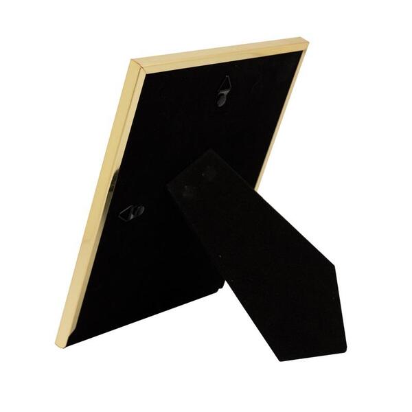 Porta-retrato Wolff Aço Inox Basic Dourado 13x18cm 29317 | Leroy