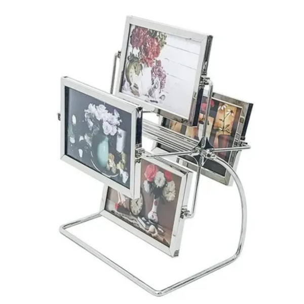 Porta Retratos 10x15 Giratório 8 Foto Presente Personalizado