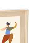 Porta-retratos 15x20 Em Mdf Com Linho 15710 Mart