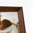 Porta Retratos 15x21 Cm De Mesa Moldura Chanfrada Com Vidro M