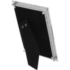 Porta Retratos Fenice Em Metal Prata Decorativo Sala Quarto