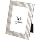 Porta Retratos Home&co Garbo Em Metal Prata 13x18cm P/ Sala