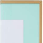 Porta Retratos Ignaz Para Sala Quarto De Metal Verde 13x18cm