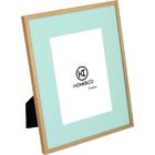 Porta Retratos Ignaz Para Sala Quarto De Metal Verde 13x18cm