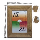 Porta Retratos Kit 10 Quadros Molduras Borda 4cm Com Acetato