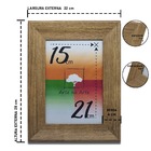 Porta Retratos Kit 10 Quadros Molduras Borda 4cm Com Acetato