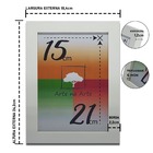 Porta-retratos Kit 3 Quadros Molduras Com Acetato - Moldura V