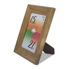 Porta-retratos Kit 5 Quadros Molduras Borda 4cm Com Acetato -