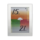 Porta-retratos Kit 5 Quadros Molduras Com Acetato - Moldura B