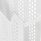 Porta Revistas de Parede Metal Branco Oikos